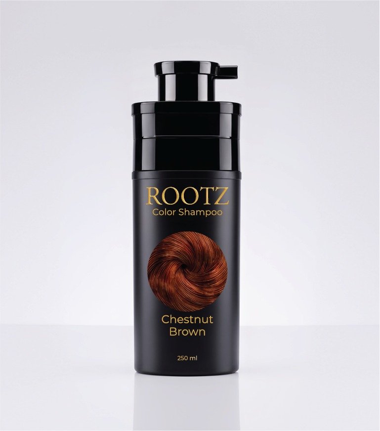 גוון Chestnut Brown – שמפו צובע ומטפח לשיער