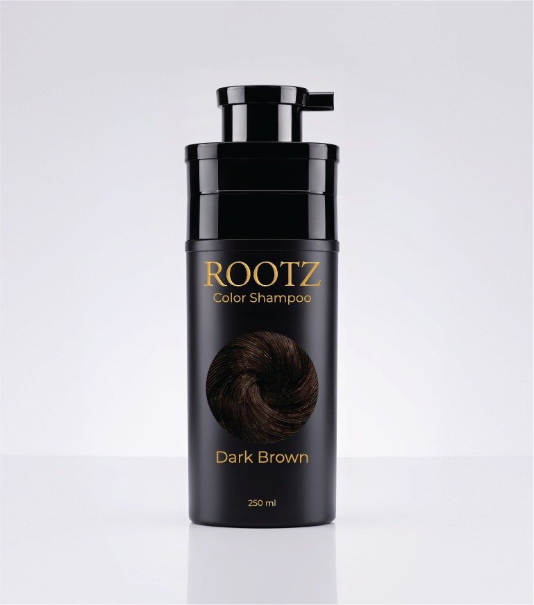 גוון Dark Brown – שמפו צובע ומטפח לשיער